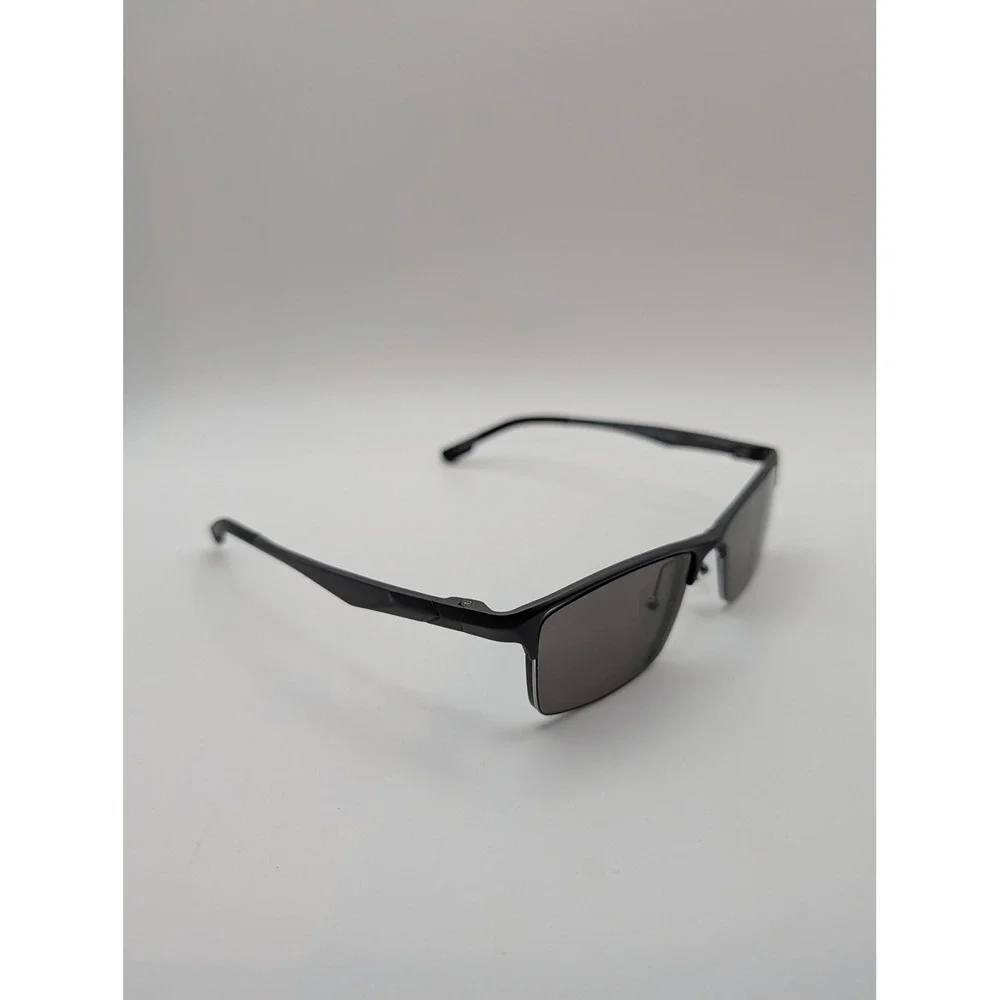Gargoyles G Sport DG0124 Sparse Gunmetal Rectangular Sunglass Frames 52-18-140